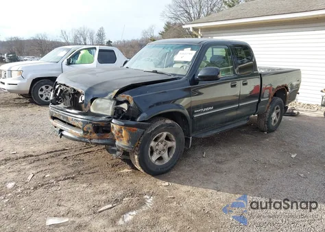 2002 Toyota Tundra Ltd V8 z USA, uszkodzony, nr VIN 5TBBT48172S229966